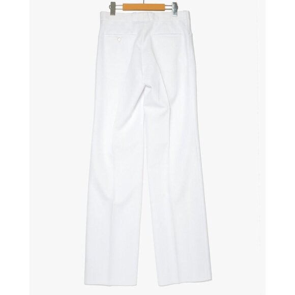 Vintage 80s Days Mens 32x36 Unhemmed Straight Leg Chino Pants White - Picture 5 of 9